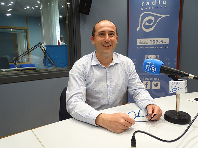L'alcalde de Palamós, Lluís Puig (ERC).
