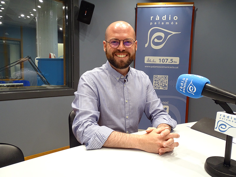 Raimon Trujillo, portaveu de Junts per Catalunya a l'Ajuntament de Palamós.