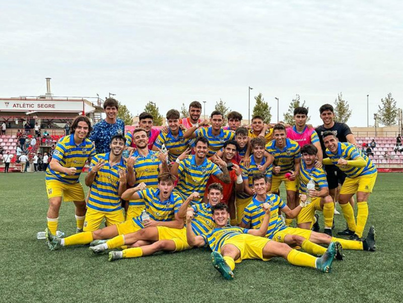 El davanter Leonardo va debutar en el darrer partit que el Degà va guanyar a Lleida. (Foto: Palamós CF).