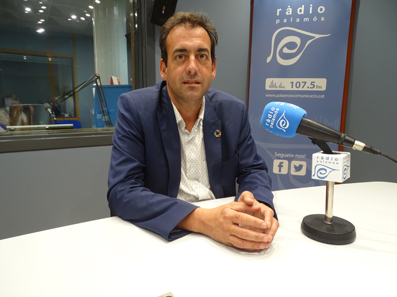 Pol Fages, president de la Cambra de Comerç de Palamós.