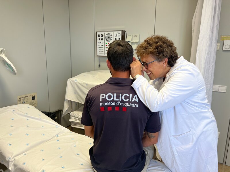 Mossos d'Esquadra, Bombers i Agents Rurals faran fins al mes de desembre les revisions mèdiques a l'hospital de Palamós. (Foto: SSIBE).
