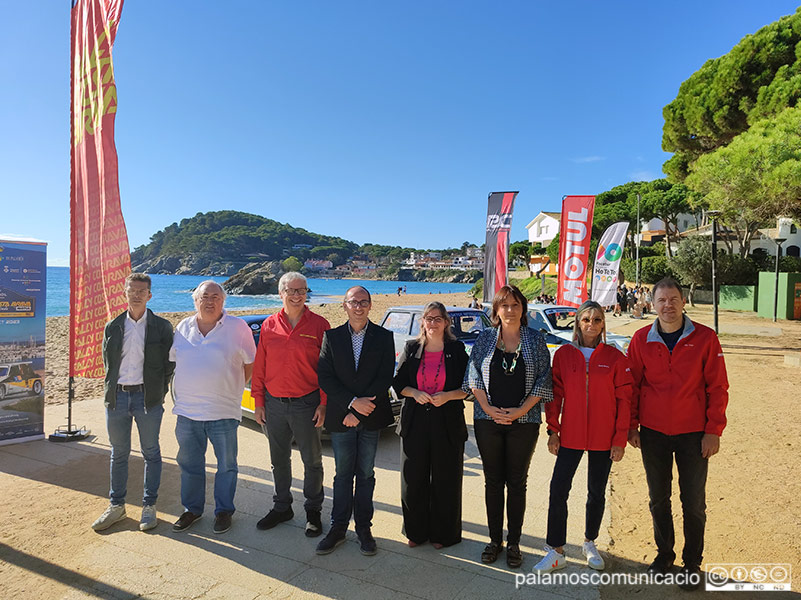 La presentació del XXè Rally Costa Brava Històric s'ha fet aquest matí a la Fosca.