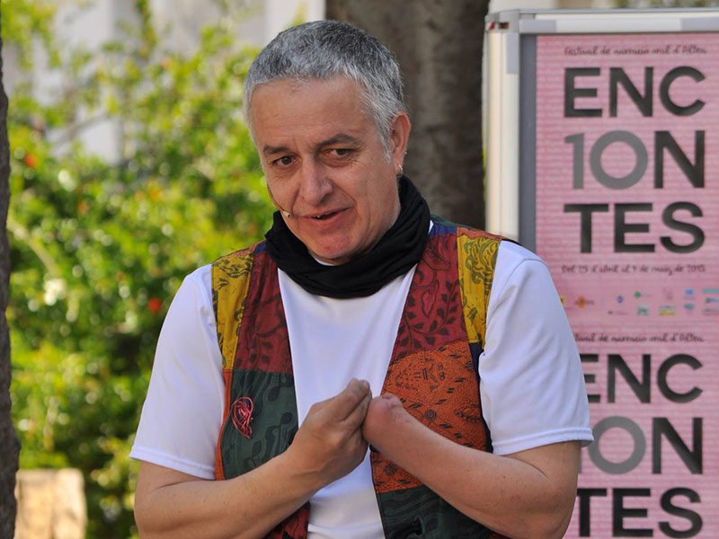 Blai Senabre és avui el protagonista de l'Hora del Conte. (Foto: Blai Senabre).
