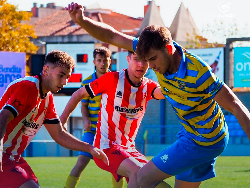 El Palamós va sumar un punt després d'empatar ahir al seu estadi. (Foto: Laura Heras - Palamós CF).