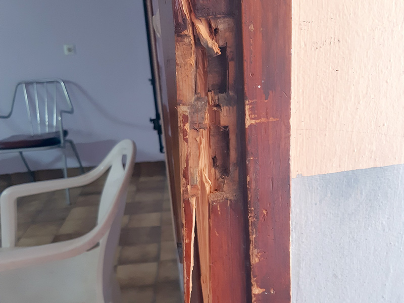 El menjador social de Palamós ha estat tancat uns dies per les destrosses d'un robatori. (Foto: Càritas Interparroquial Palamós Sant Joan).