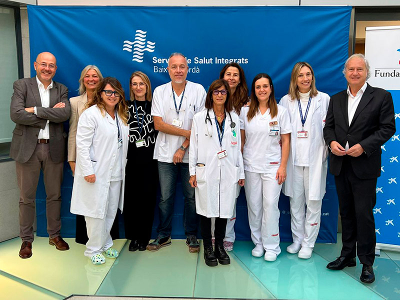 L’Hospital de Palamós utilitza la intel·ligència artificial per fer el seguiment dels pacients amb malaltia respiratòria crònica. (Foto: SSIBE).