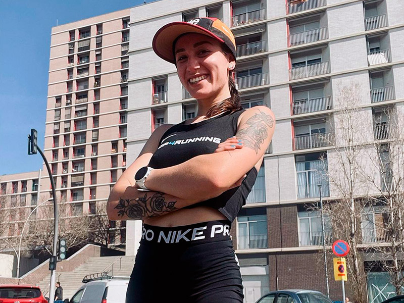 L'atleta palamosina Laura Rodríguez. (Foto: instagram.com/lauritaathletics).