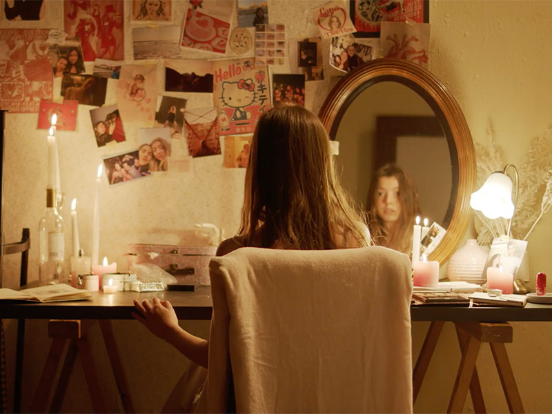 Fotograma del curtmetratge 'The red means i love you' de Gemma Ribas.