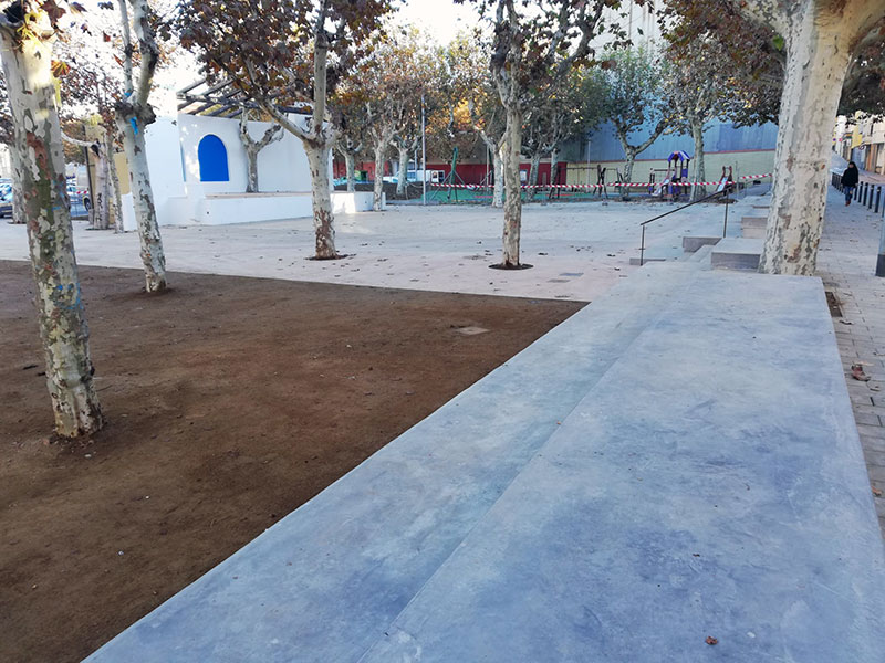 El parc de l'Arbreda de Palamós. (Foto: Ajuntament de Palamós).