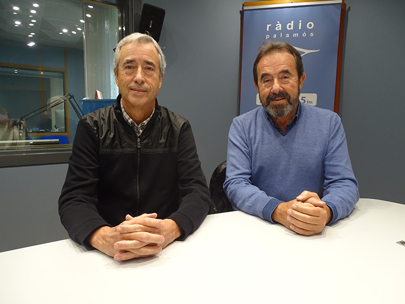 Xavier Casanovas i Carles Casanovas, actor i director, respectivament, de 'La taverna del Calicó'.