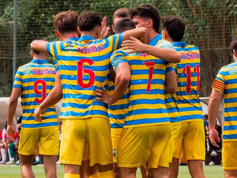 El Palamós buscarà trencar diumenge una ratxa de sis partits sense guanyar. (Foto: Palamós CF - Laura Heras).