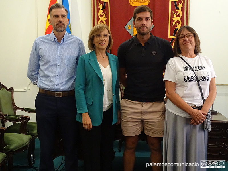 Els regidors i regidores electes de Som-hi per Palamós i Sant Joan.