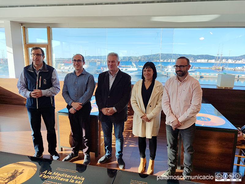 La presentació de la Christmas Race s'ha fet aquest matí a l'Espai del Peix.