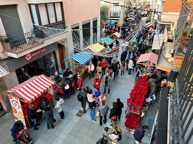 Imatge de la Fira Nadalenca de l'any passat. (Foto: Ajuntament de Palamós).