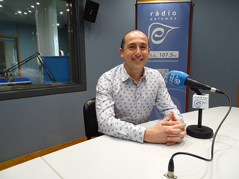 L'alcalde de Palamós, Lluís Puig (ERC).
