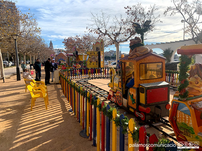 El Parc Infantil de Nadal estarà instal·lat fins al 7 de gener al Passeig del Mar de Palamós.