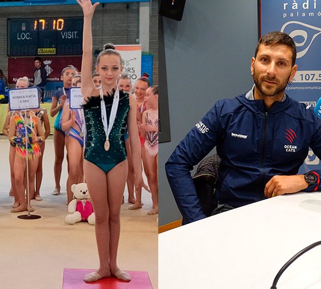 Clàudia Castellanos i Martí Ramírez, van ser escollits millors esportistes amateurs del 2022.