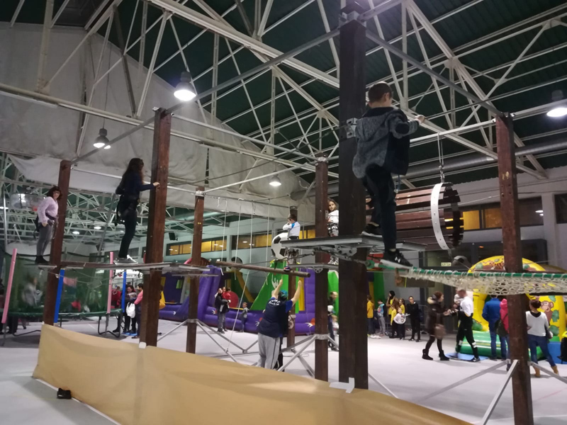 El Parc Infantil de Nadal estarà obert avui i demà a partir de les 5 de la tarda. (Foto: Punt Jove Palamós).