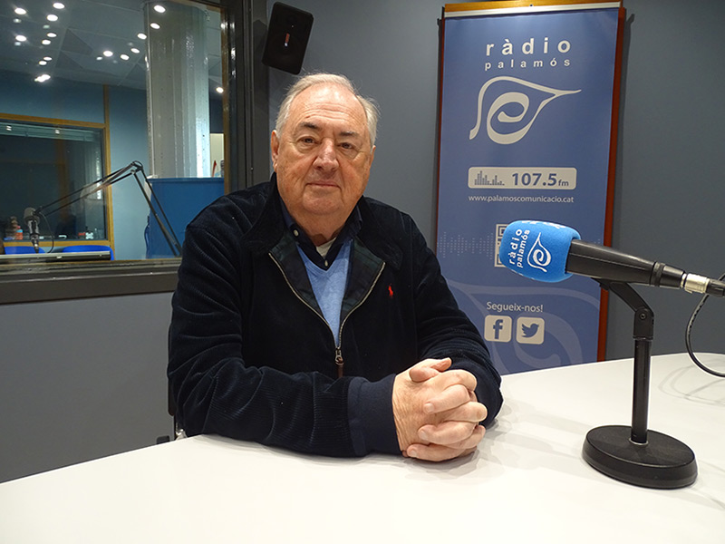 El regidor de Promoció Econòmica i Turisme de l'Ajuntament de Palamós, Antoni Bachiller.