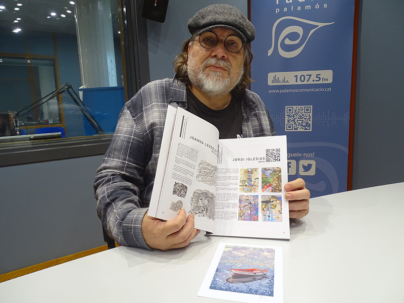 L'artista gràfic, Jordi Iglesias.