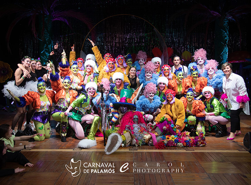 Presentació de la Reina i el Carnestoltes, l'any passat a la Nau dels 50 metres. (Foto: Carol Photography).