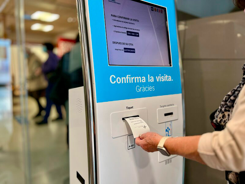 Aquest nou sistema automatitzat agilitza els tràmits i les cues d'entrada al centre. (Foto: SSIBE).