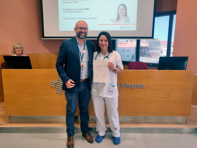 La pediatra Maria Ribes va guanyar la darrera edició de la Beca Joan Prat. (Foto: SSIBE).