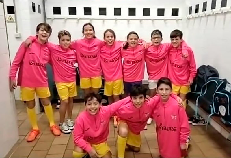 L'equip aleví de l'Star Futbol Sala Palamós. (Foto: Star Futbol Sala Palamós).