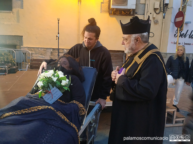 Imatge de l'enterrament de la Reina Queen Follón, l'any passat.