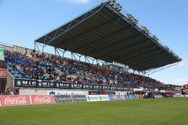 L'Estadi Municipal Palamós Costa Brava en una de les finals del MIC. (Foto: Agustí Fontanet - MIC).