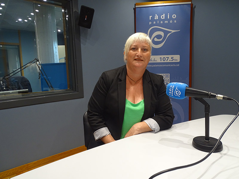 La regidora de VOX a l'Ajuntament de Palamós, Cristina Ruz.