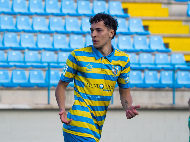 Marco Gordón deixa el Palamós per fitxar pel Tossa. (Foto: Palamós CF - Laura Heras).