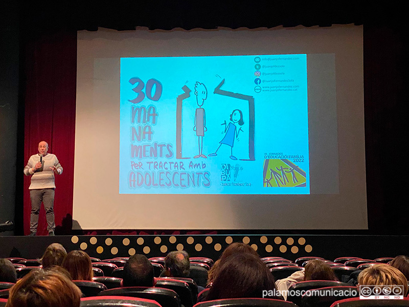 Imatge d'arxiu d'una edició passada de les Jornades d'Educacio i Família.