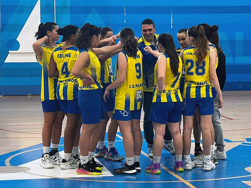 Un partit d'aquesta temporada d'un dels equips del Club Esportiu Palamós. (Foto: CE Palamós).