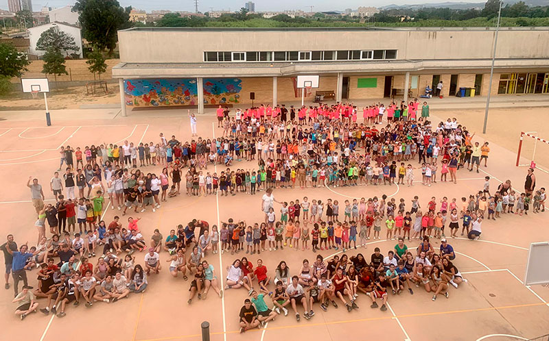 Alumnes de l'Institut escola Vila-romà, en una imatge d'arxiu. (Foto: Institut Escola Vila-romà).