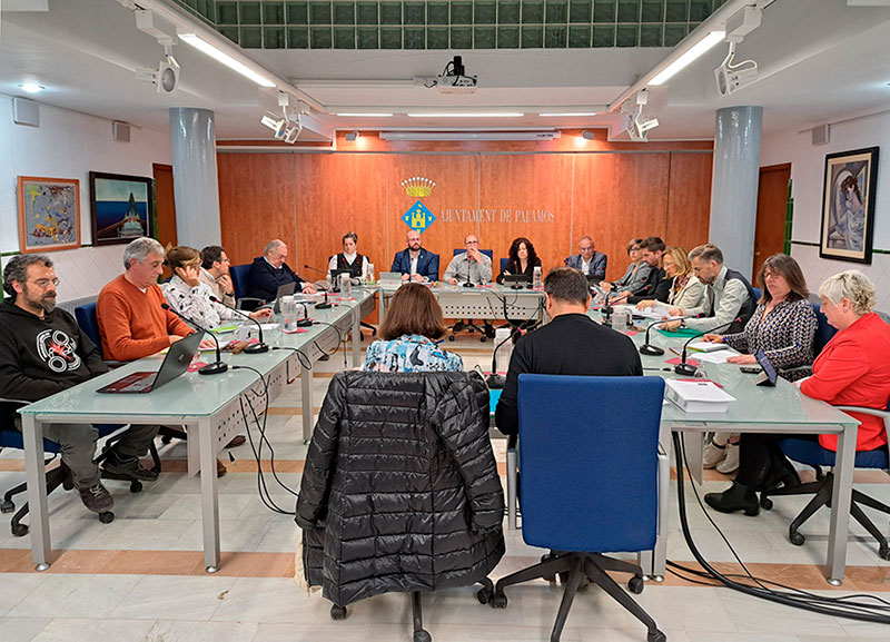 El Ple de l'Ajuntament de Palamós va aprovar aquesta mesura el dimarts de la passada setmana. (Foto: Ajuntament de Palamós).