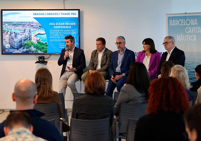 Barcelona acull entre el 10 i el 12 d’abril la Conferència del Decenni de l’Oceà del 2024. (Foto: Ajuntament de Barcelona).
