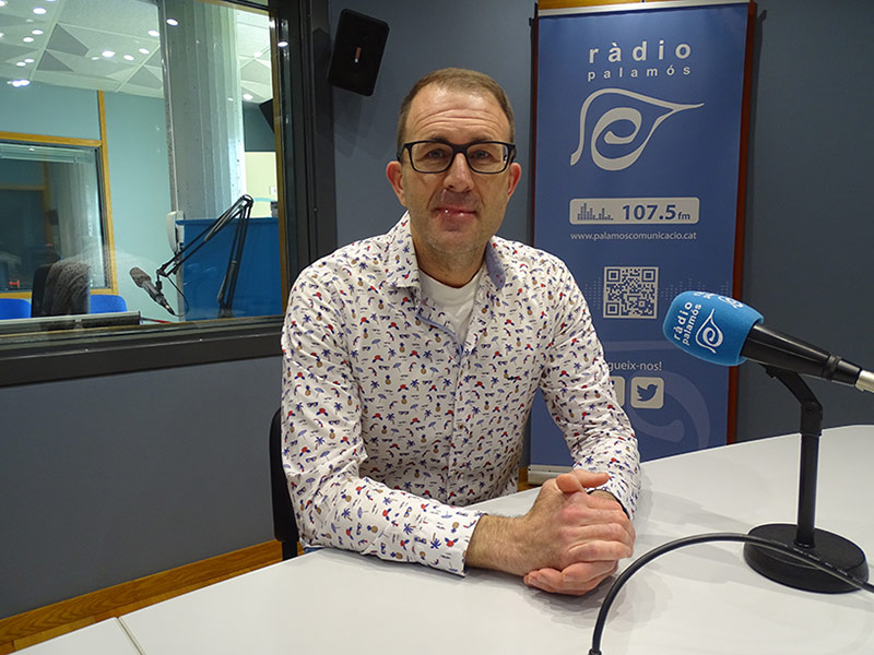Ramon Ribas, avui als nostres estudis.