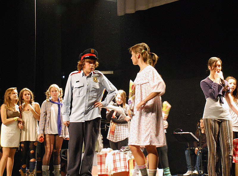 Imatge d'arxiu d'una de les obres representades a la Mostra de Teatre Infantil. (Foto: Ajuntament de Palamós).