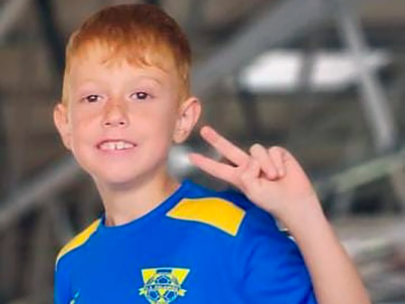 El jugador del Futbol Sala Palamós Marc Romeo, convocat amb la selecció catalana sub8. (Foto: Futbol Sala Palamós).