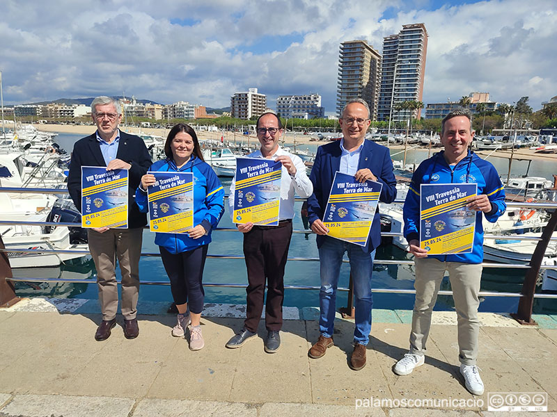 Presentació de la travessa del 'Terra de Mar', avui al Museu de la Pesca.