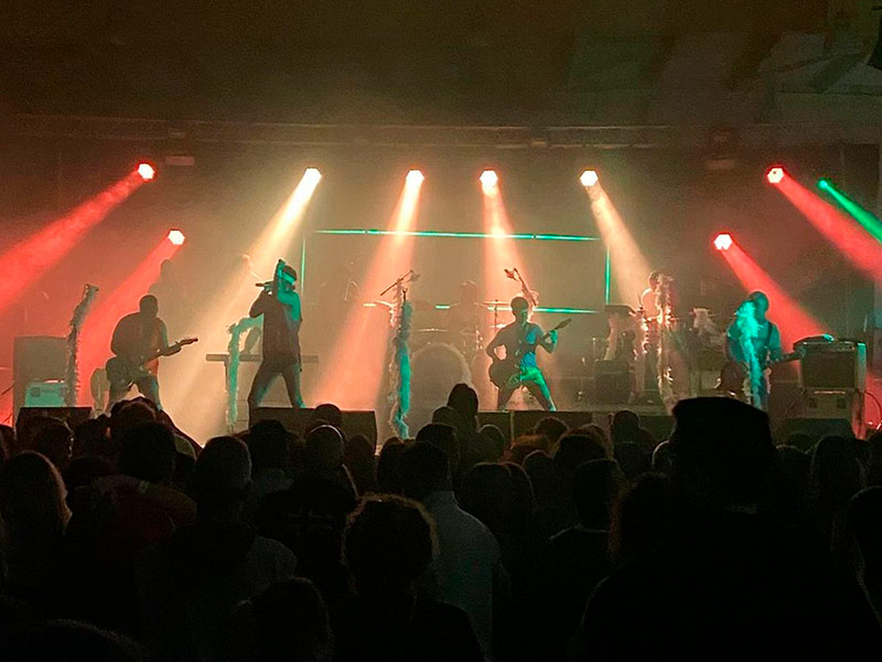 Actuació de l'Orquestra Di Versiones a l'OncoMusic Fest, aquest cap de setmana. (Foto: Ajuntament de Calonge i Sant Antoni).