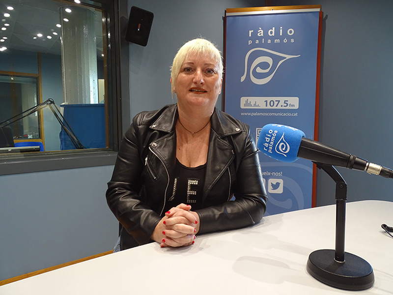 La regidora de VOX a l'Ajuntament de Palamós, Cristina Ruz.