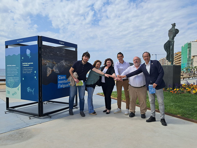 Calonge i Sant Antoni acull l’exposició “Operació Aigua” per conscienciar sobre l’escassetat hídrica. (Foto: Ajuntament de Calonge i Sant Antoni).