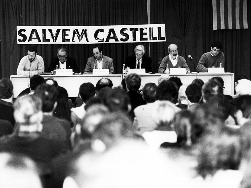 El proper 12 de juny es compliran 30 anys del referèndum de Castell. (Foto: Servei d'Arxiu Municipal de Palamós).