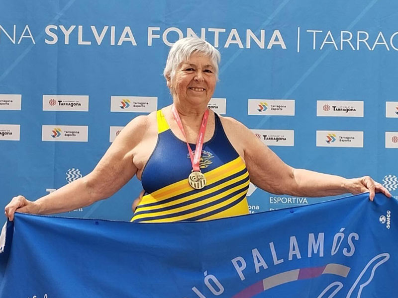 La nedadora del Club Natació Palamós, Roser Castillo. (Foto: Club Natació Palamós).