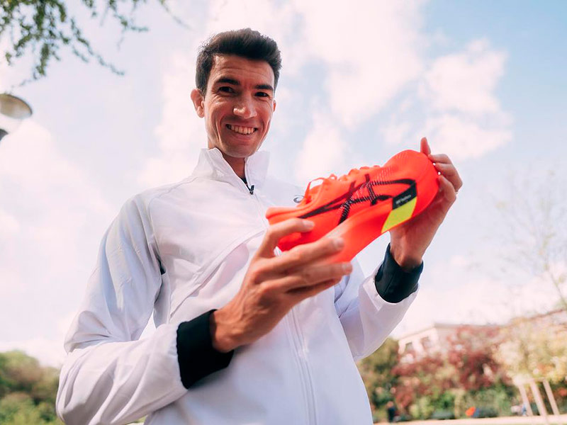 Adel Mechaal, un dels candidats a medalla avui a la final dels 1.500 metres del Campionat d'Europa. (Foto: instagram.com/adel.mechaal).