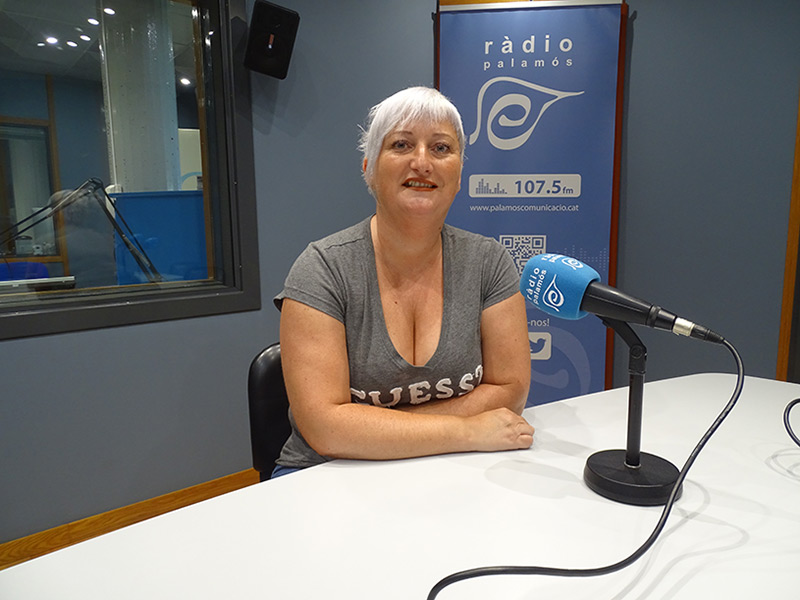 La regidora de VOX a l'Ajuntament de Palamós, Cristina Ruz.