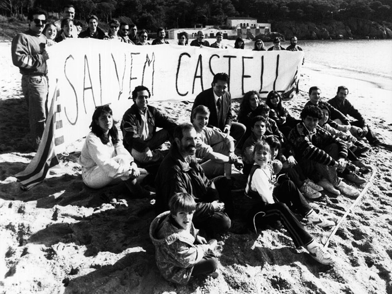 Avui es compleixen 30 anys del referèndum de Castell. (Foto: Servei d'Arxiu Municipal de Palamós).