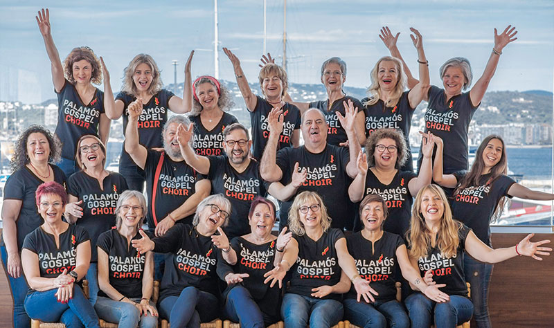 La formació palamosina Palamós Gospel Choir. (Foto: Palamós Gospel Choir).